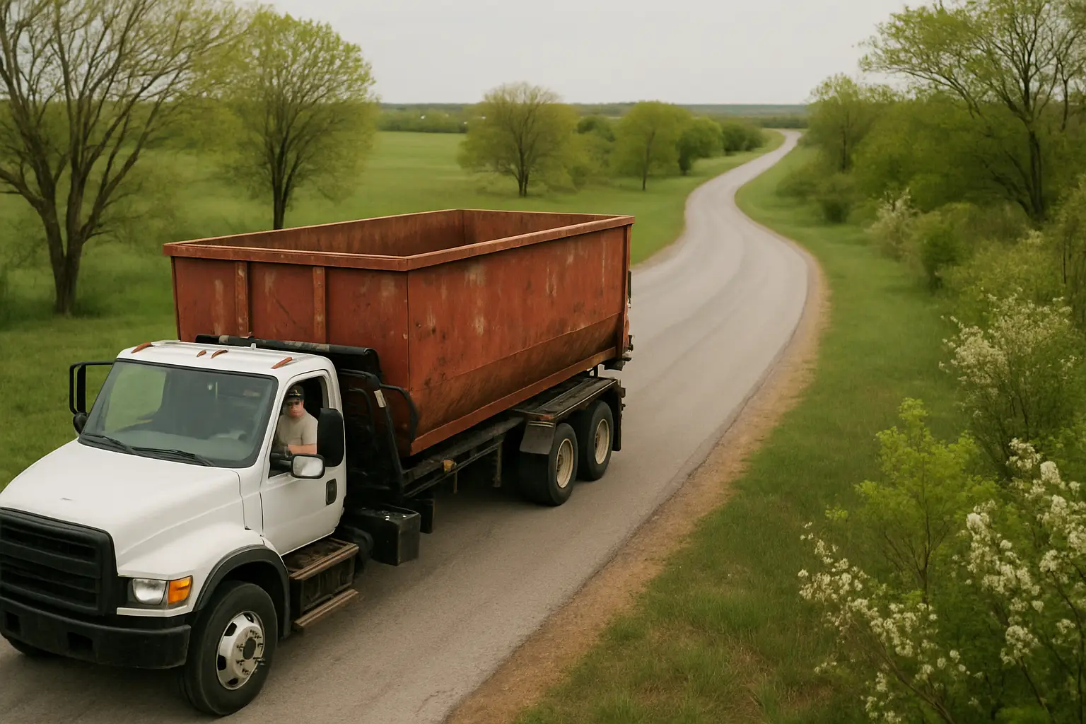Dumpster Rental service across Oklahoma County